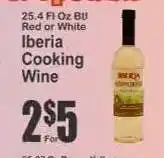 Key Food Iberia Cooking Wine offer