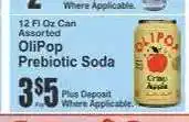 Key Food Olipop Prebiotic Soda offer