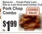 Key Food Pork Chop Combo offer