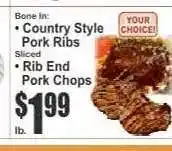 Key Food Country Style Pork Ribs / Rib End Pork Chops offer