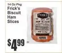 Key Food Frick's Biscuit Ham Slices offer