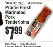 Key Food Prairie Fresh Marinated Pork Tenderloins offer