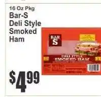 Key Food Bar S Deli Style Smoked Ham offer