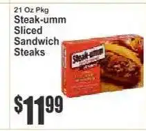 Steak-Umm Sliced Sandwich Steaks