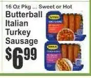 Key Food Butterball Italian Turkey Sausage offer