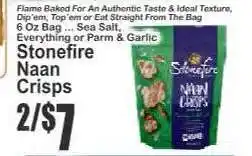 Key Food STONEFIRE NAAN CRISPS offer