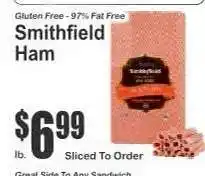 Key Food Smithfield Ham offer