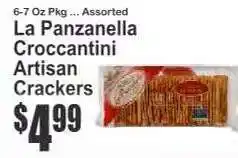 Key Food La Panzanella Croccantini Artisan Crackers offer