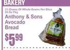 Key Food Anthony & Sons Avocado Bread offer