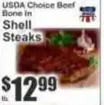Key Food Shell Steaks offer