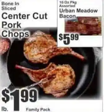 Key Food Center Cut Pork Chops offer