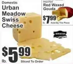 Key Food Domestic Urban Meadow Swiss Cheese offer