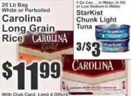 Key Food Carolina long grain rice carolina offer