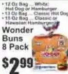 Key Food Wonder Buns offer
