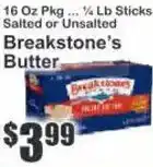 Key Food Breakstone's Butter offer