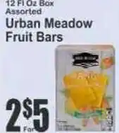 Key Food Urban Meadow Fruit Bars offer