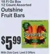 Key Food Outshine Fruit Bars offer