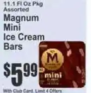 Key Food Magnum Mini Ice Cream offer