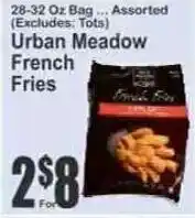 Key Food Urban Meadow French Fries offer
