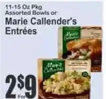 Key Food Marie Callender's Entrées offer
