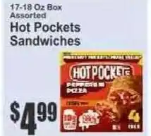 Key Food Hot Pockets Sandwiches offer