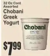 Key Food Chobani Greek Yogurt offer