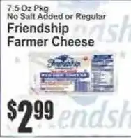 Key Food Friendship Farmer Cheese offer
