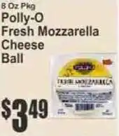 Key Food Polly-o fresh mozzarella cheese ball offer