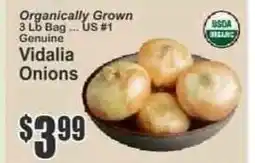 Key Food Vidalia Onions offer