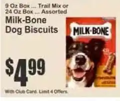 Key Food Milk-Bone Dog Biscuits offer