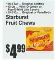 Key Food Starburst Fruit Chews offer