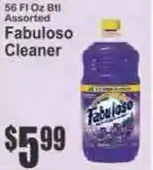 Key Food Fabuloso cleaner offer