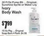 Key Food Ivory body wash offer