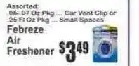 Key Food Febreze Air Freshener offer