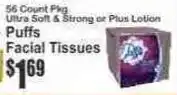 Key Food Puffs Facial Tissues offer