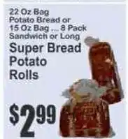 Key Food Super Bread Potato Rolls offer