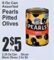 Key Food Pearls Pitted Olives offer