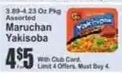 Key Food Maruchan Yakisoba offer