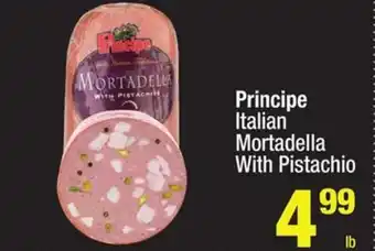Super King Markets Principe Italian Mortadella With Pistachio offer