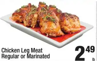 Super King Markets Chicken Leg Meat Regular or Marinated offer