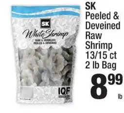 Super King Markets SK Peeled & Deveined Raw Shrimp offer