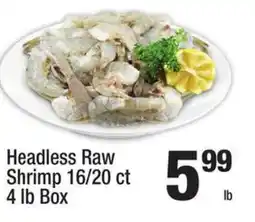 Super King Markets Headless Raw Shrimp offer