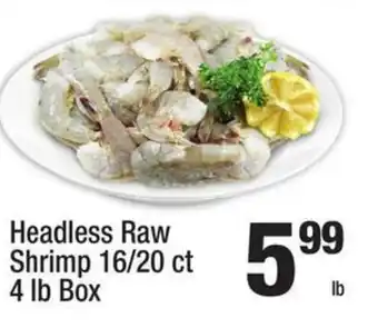 Super King Markets Headless Raw Shrimp offer