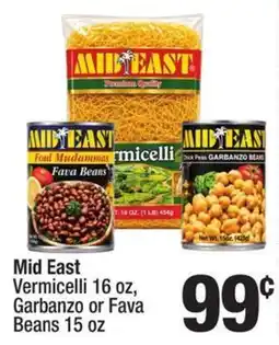 Super King Markets Mid east vermicelli, garbanzo or fava beans offer
