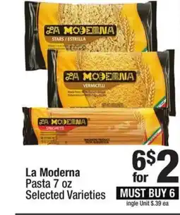Super King Markets La Moderna Pasta 7 oz offer