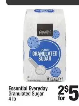Super King Markets Essential Everyday Granulated Sugar offer