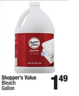 Super King Markets Shopper's Value Bleach Gallon offer