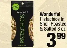 Super King Markets Wonderful Pistachios In Shell Roasted & Salted offer