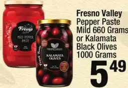 Super King Markets Fresno valley pepper paste mild or kalamata black olives offer