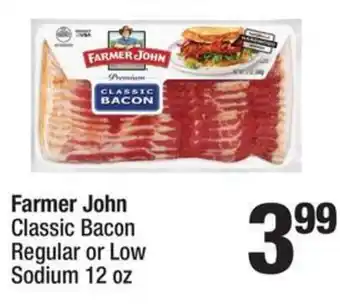 Super King Markets Farmer John Classic Bacon Regular or Low Sodium offer